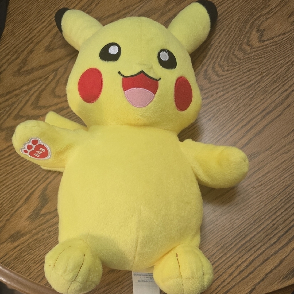 Bulid A Bear Pikachu Plush Toy